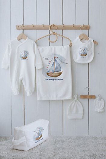 Tuğba Kuğu Organic 6-Pack Hospital Release - for Baby - Little Sailor