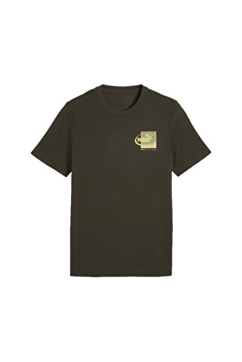Puma Graphic Men's Green T-Shirt Men's T-Shirt 688034