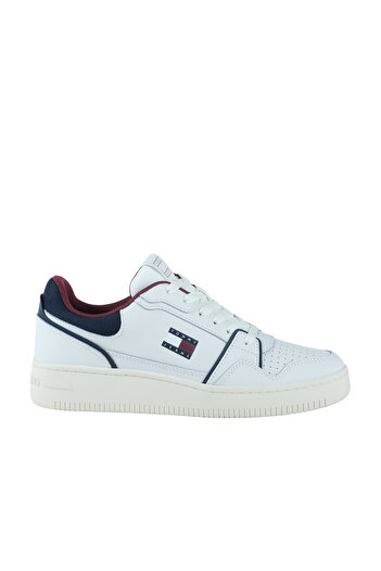 Tommy Hilfiger Pánské bílé sportovní boty Fine Cleat Retro (EM0EM01612-0GZ)