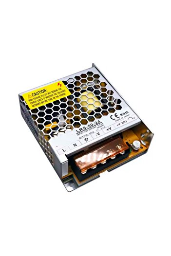 FUSIONTECHX Switched Power Supply 50W (AC-DC), Adjustable Voltage – Ideal for LED Strips and Electronics Proje
