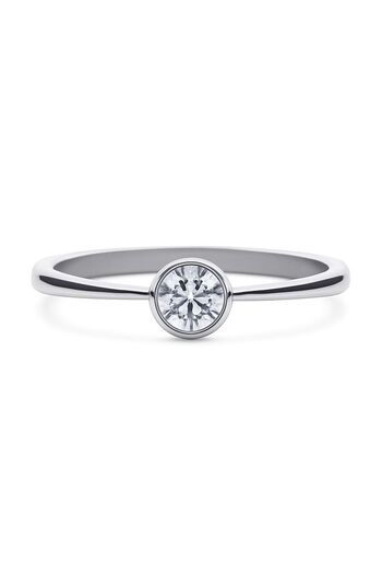 Diamonfire Inel din argint, de dama, cu piatra de zirconiu, 611813