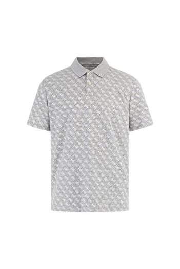 Guess Jacquard Men's Regular Fit Polo T-Shirt