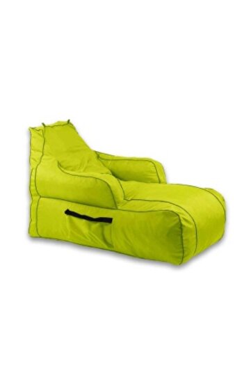 Pufrelax Fotoliu Player, Material impermeabil - Verde neon
