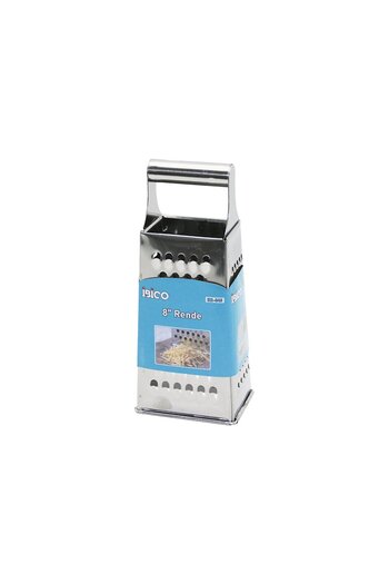 BYKOPUZ 8 Inch - 4-Geared Metal Steel Grater with Metal Handle (5284)