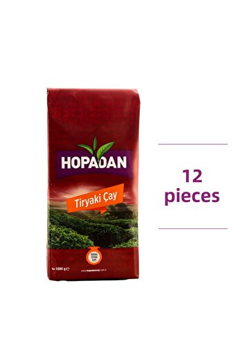 hopadan çay Tiryaki Tea 1 kg (12 Packs)