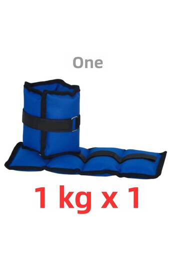 Om 1 kg 1 buc. Greutate albastră pentru mâini și glezne, terapie fizică, exerciții de reabilitare, greutate de nisip