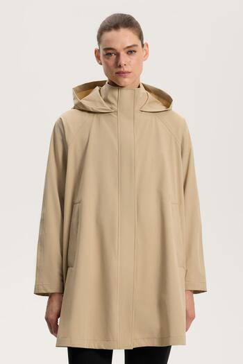 Oysho 10K waterproof extra-lightweight midi layer jacket