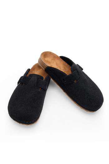 XJIM Unisex Μαύρες Ορθοπεδικές Παντόφλες Ελαφριά Σόλα Χειμερινή Άνετη Καθημερινή Αντιολισθητική Σόλα