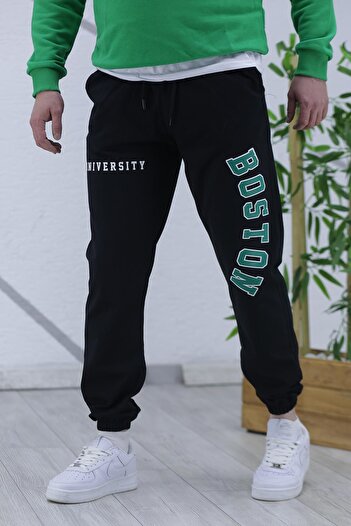 WAFRA Boston Baskılı Erkek Yazlık İnce Eşofman Altı 07