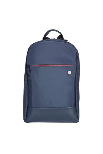 PLM Palma Notebook Backpack Navy Blue 15.6\"