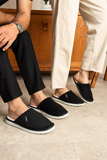 MODA Velvet Leather Demand House Slippers - Comfortable and Stylish (Narrow Fit)