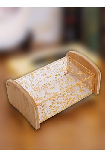 Raffine Wooden Tissue Paper Box Holder Cover Rectangular Removable Tissue Dispenser Organizer