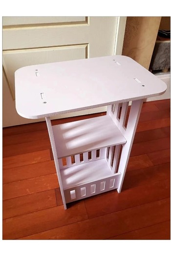 Raffine Home Living Room Coffee Tea Table Desk White 33 x 22.5 x 60 cm