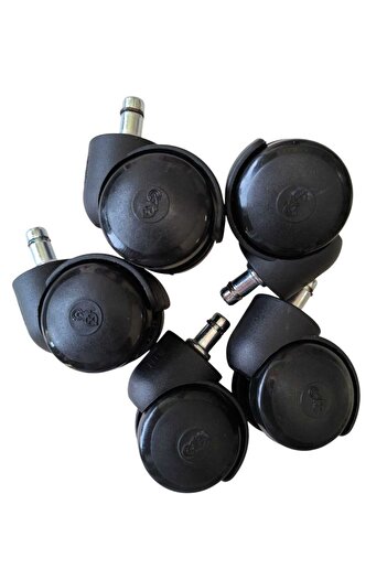 Hts 360 °   Rotatable Office Chair Casters - Parka Friendly, Non-Marking, 5 Pieces