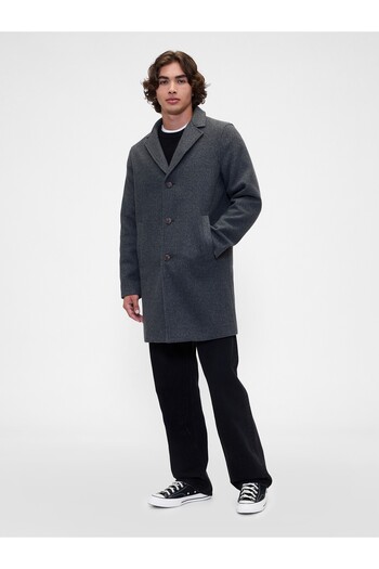 GAP Men's 100% Recycled Relaxed Top Coat