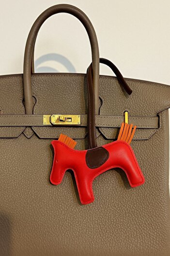 KİWİ AKSESUAR Bag Charmi Leather-Look