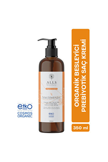 Alls Biocosmetics Organik Besleyici Prebiyotik Saç Kremi 350 ml