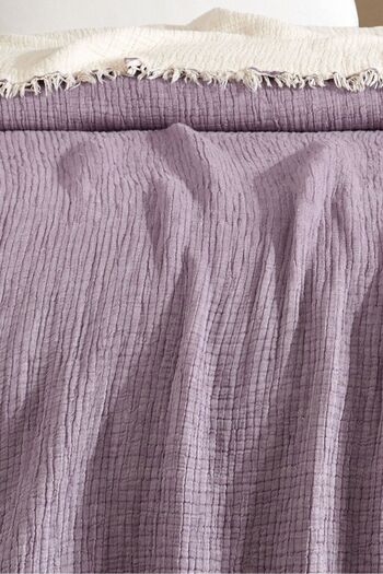VAROL 5 Layer 100% Cotton Muslin Bedspread – 230X240 cm