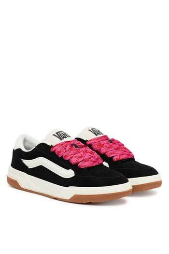 Vans Vn000Db1Bma1-Hylane Black Suede + Leather Women's Lifestyle Shoes