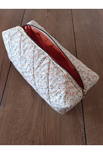 ÖZLEM HANDMADE XL Size Bag for Crispy Floral Airwap and All Your Hair Styling Tools