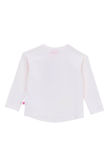 Barbie Baskılı Ekru Kız Çocuk T-Shirt BRB5WG-TST6208