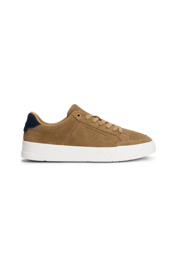 Tommy Hilfiger Hnědé pánské tenisky TH COURT SUMMER SUEDE