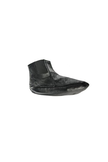 İhvan Mest Socks Sheepskin Double-Sided Elastic Lined Ablution Socks Black