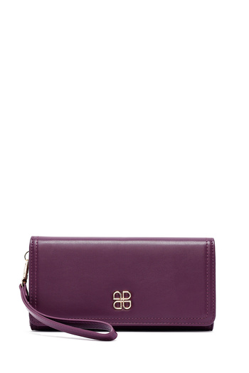 Derimod Women's Purple Strap Detailed Wallet 000A2D561318