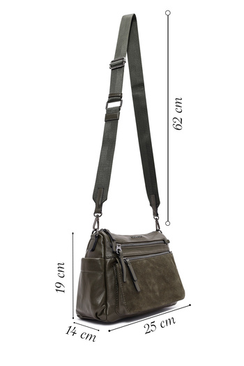 Derimod Women's Green Long Strap Crossbody Bag 25Wbd246414