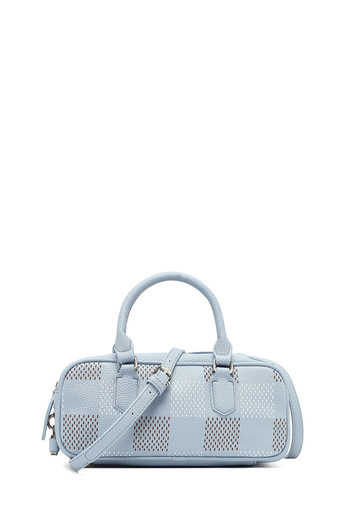 Derimod Women's Blue Long Strap Patterned Shoulder Bag 25Sbd2503Ft