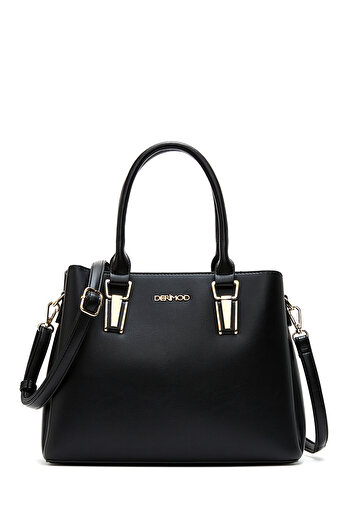 Derimod Women's Black Long Strap Shoulder Bag 25Wbd282618