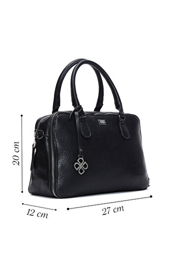 Derimod Women's Black Long Strap Shoulder Bag 25Wbd247314