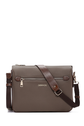 Derimod Women's Mink Long Strap Crossbody Bag 25Wbd2112Ft