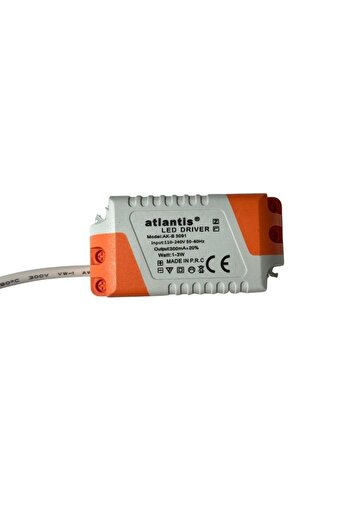 DORA LED 1-3x1 Watt Led Driver Mini Adaptör 12 Volt 350Ma