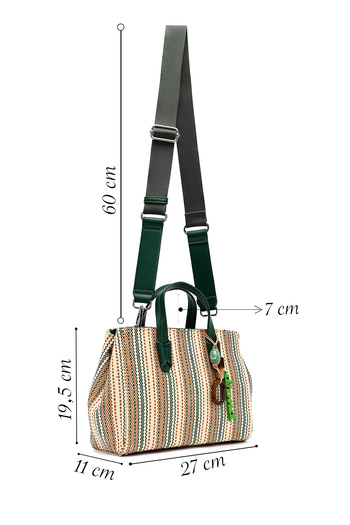 Derimod Women's Green Long Strap Shoulder Bag 25Sbd249614