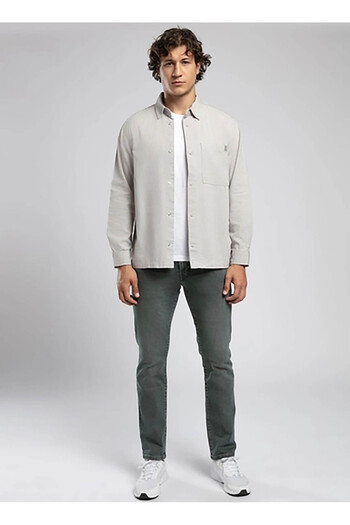 Lee Cooper Regular Fit Light Grey Men's Jacket 252 Lcm 241002 Henri A. Gray