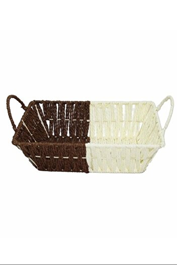 shopwave Wicker Bread Basket Rectangular -8804