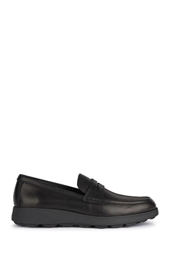 Geox Men's Black Spherica Ec10 Leather Casual Loafer U45Ghc00043C9999