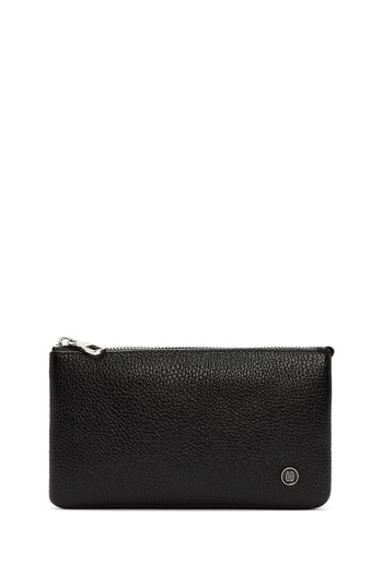 Derimod Black Leather Men's Handbag - 23Wbd3300Ft