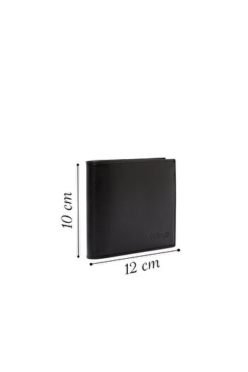 Derimod Men's Black Leather Wallet 000A2D306618