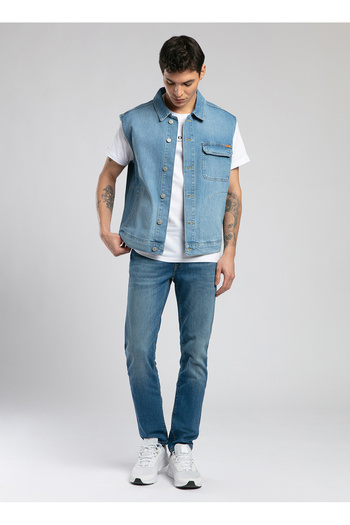 Lee Cooper Over Vest Men's Jean Vest