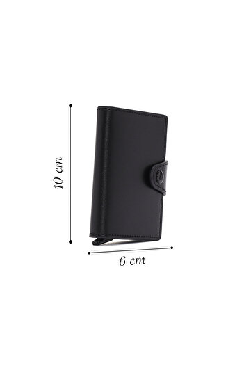 Derimod Men's Black Card Holder 000A2D311718