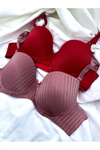 shine Plus Size C-Cup Underwire Non-Support Plus Size 2-Piece Bra Set 95 C - 100 C - 105 C