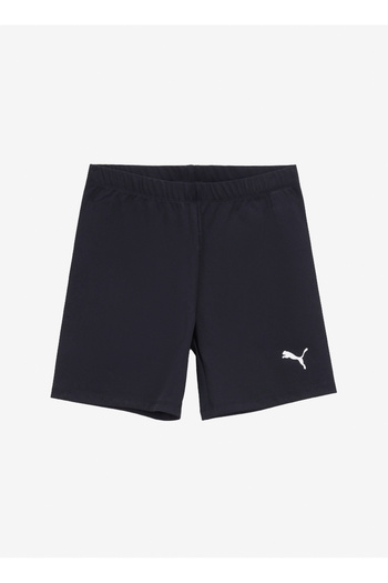 Puma 60677301 Volleyball Match Tight L Black Elastic Waist Slim Fit Plain Women's Shorts
