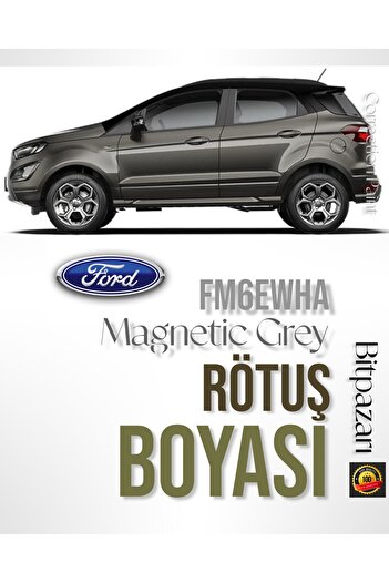 Flea Market Ford Magnetic Gray Original Touch up Paint 25ml - Bottle with Brush