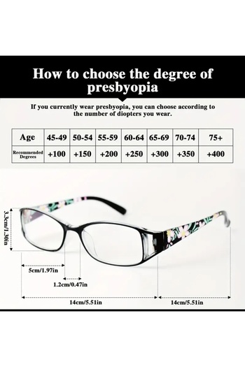 zhara tech Photochromic Quality Trendy Frame Blue Light Protection Near Reading Glasses