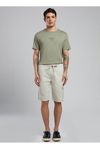 Lee Cooper Regular Fit Stone Men's Shorts 252 Lcm 221018 Joan Taş