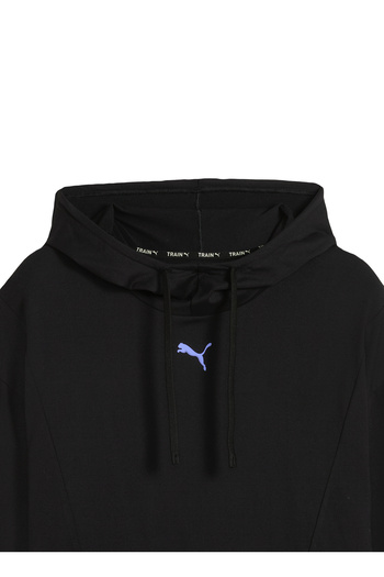 Puma 52573851 M MOVE CLOUDSPUN HOODIE Siyah Kapüşon Yaka Regular Fit Düz Erkek Sweatshırt