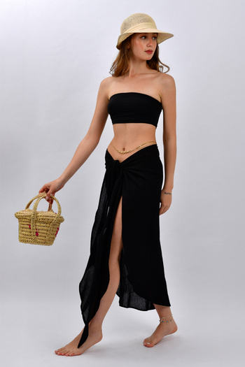 Merfico Pareo Beach Long Tie 100% Cotton