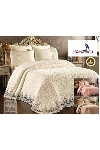 Madamca Lace - Double Blanket Set - Boxed